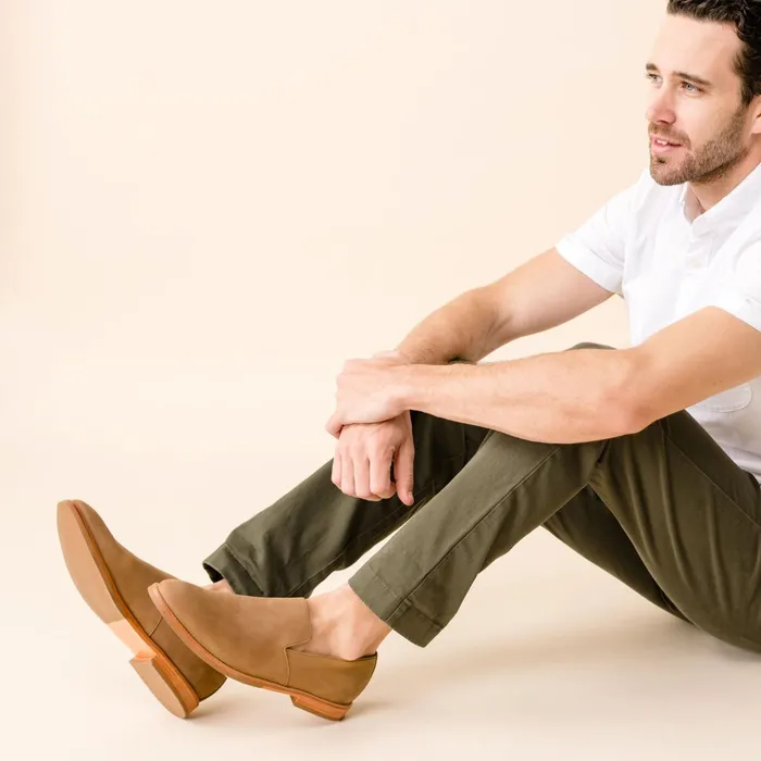 Men Rio SlipOn Loafer Tobacco Nisolo Sandals and Slip Ons