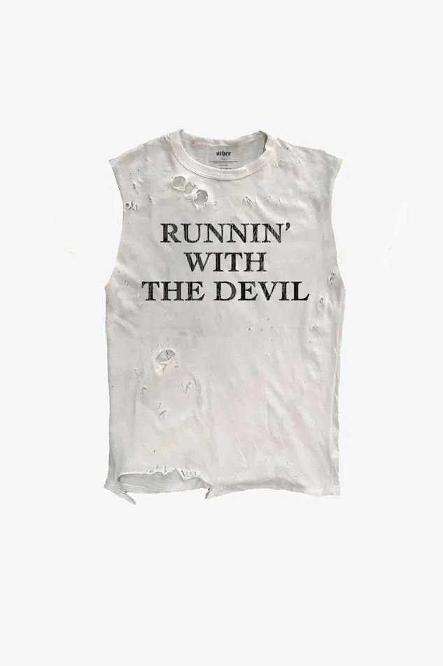 Men Runnin With The Devil Thrasher Tank OTHER TANKS and VESTS
