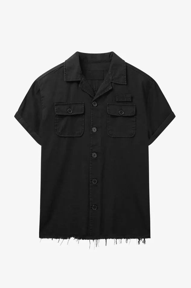 Men SS Military Shirt Relic Black OTHER SHIRTS