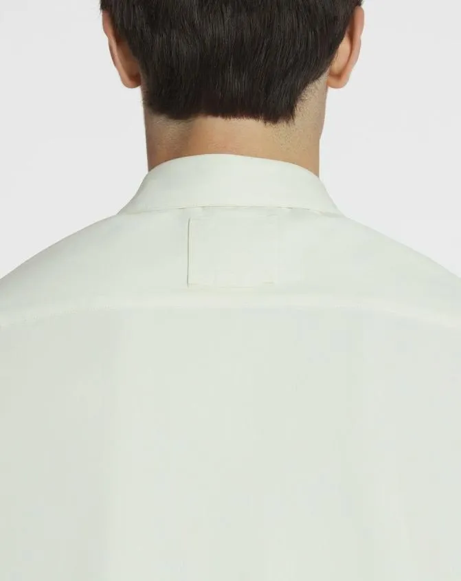 Men Shirts Lanvin Straight Bandana Shirt Off White Men Shirts Lanvin Straight Bandana Shirt Off White