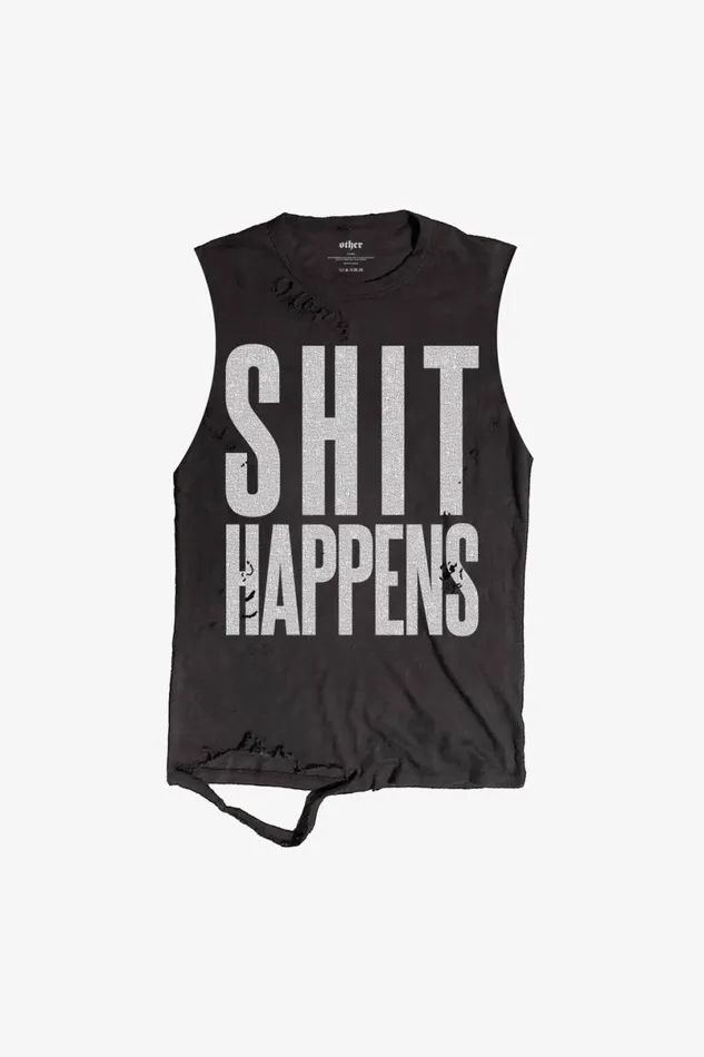 Men Shit Happens Thrasher Tank OTHER TANKS and VESTS