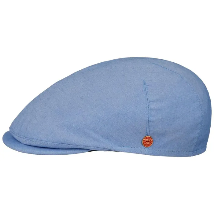 Men Sidney Gomera Flatcap Blue Mayser Flat Caps