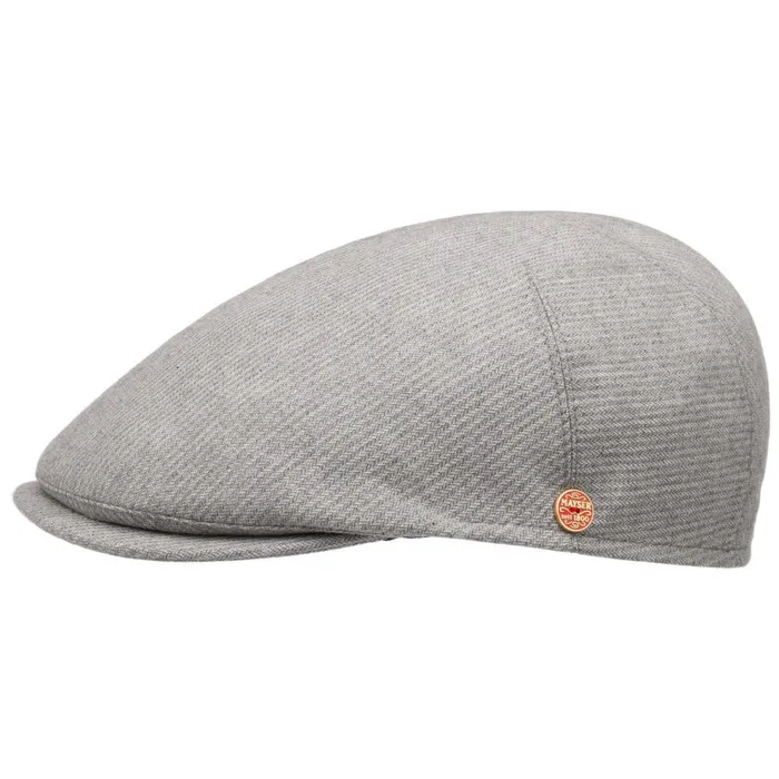 Men Simon Stripes Flatcap Brown Mayser Flat Caps Men Simon Stripes Flatcap Brown Mayser Flat Caps