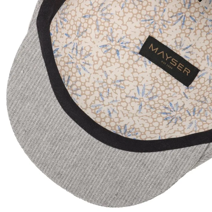 Men Simon Stripes Flatcap Brown Mayser Flat Caps Men Simon Stripes Flatcap Brown Mayser Flat Caps