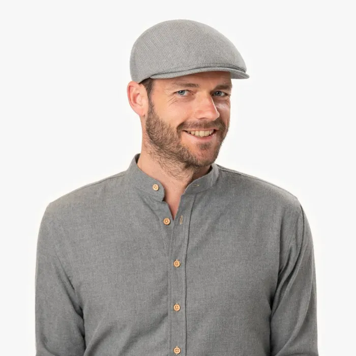 Men Simon Stripes Flatcap Brown Mayser Flat Caps Men Simon Stripes Flatcap Brown Mayser Flat Caps