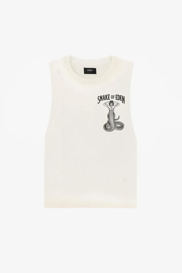 Men Snake Of Eden Vintage Tank Blonde OTHER TANKS and VESTS