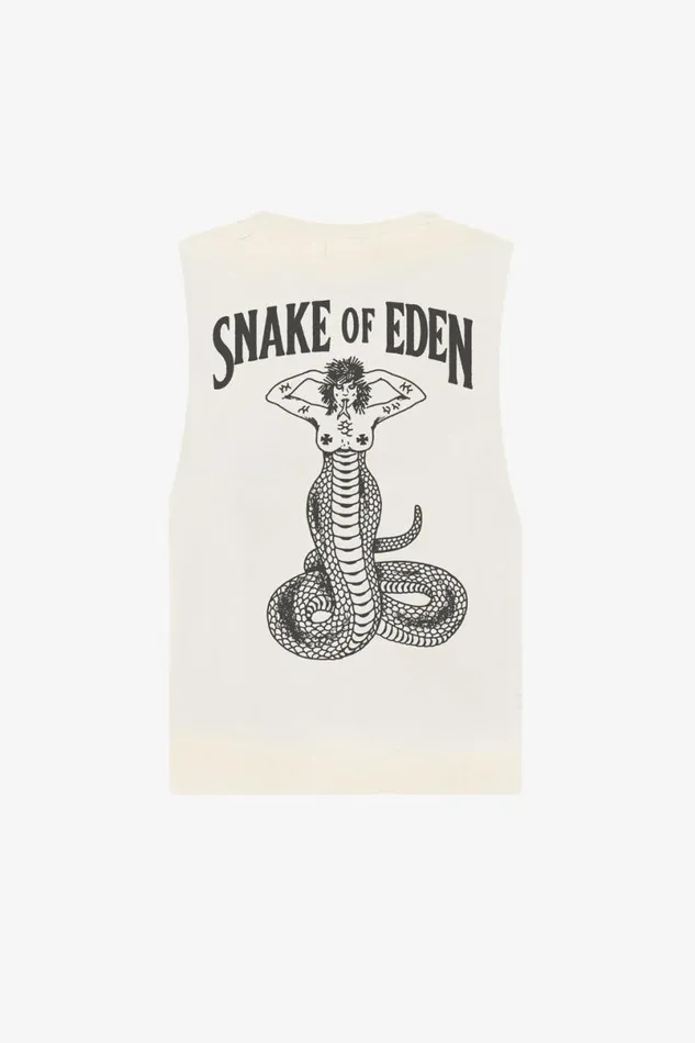 Men Snake Of Eden Vintage Tank Blonde OTHER TANKS and VESTS