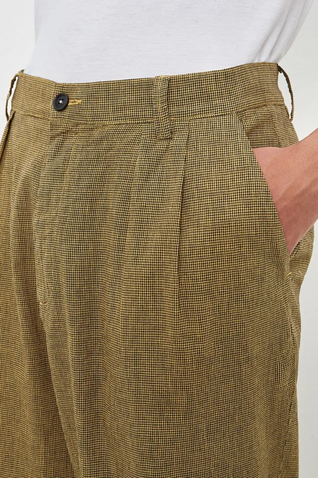 Men STAN 8211 Cotton Linen Trousers 8211 Mostarda Massimo Alba Trousers and Shorts Men STAN 8211 Cotton Linen Trousers 8211 Mostarda Massimo Alba Trousers and Shorts