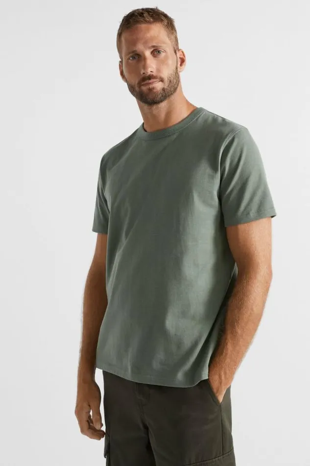Men TShirts and Sweaters Seed Heritage Crew Tee Light Khaki