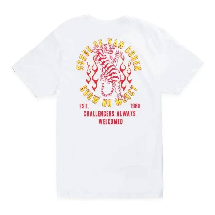 Men TShirts and Tanks Vans SVD Dojo TShirt White