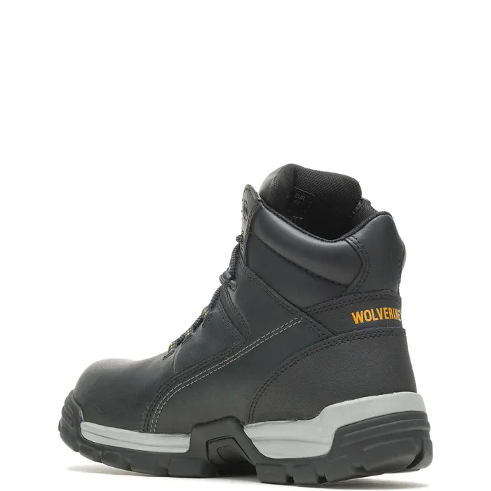 Men Tarmac Waterproof Reflective CompositeToe 6034Work Boot Black Wolverine Safety Toe