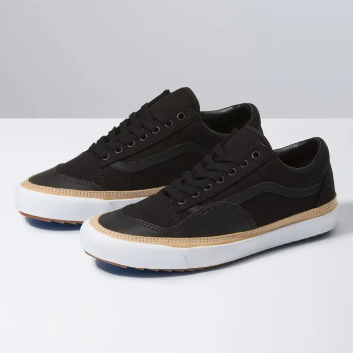 Men Vans Era Vamp Old Skool Overply BlackWhite Classics Shoes