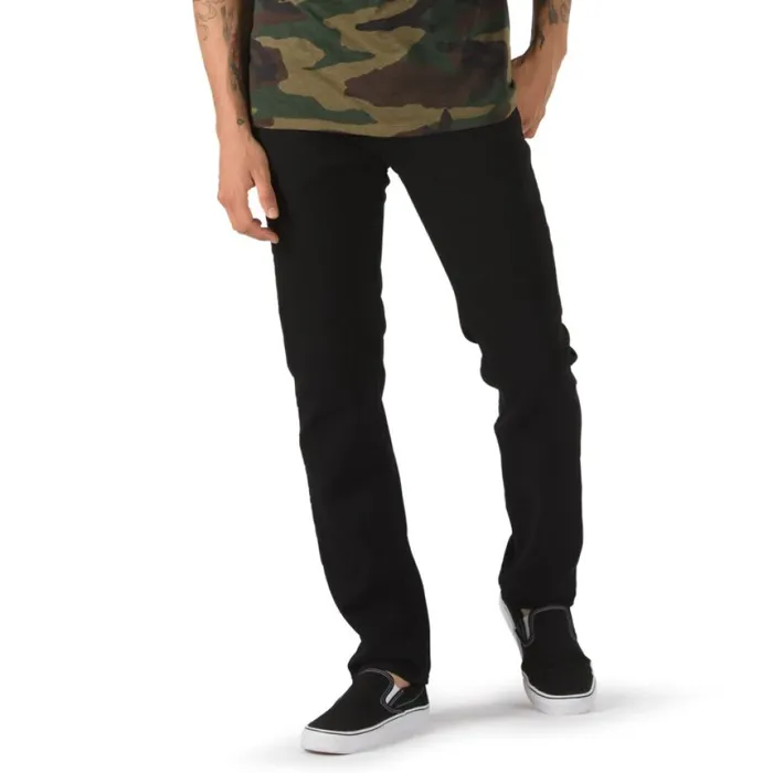 Men Vans V16 Slim Denim Black Pants and Denim