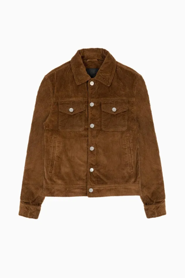Men Vedder Cord Jacket Tan OTHER JACKETS and COATS