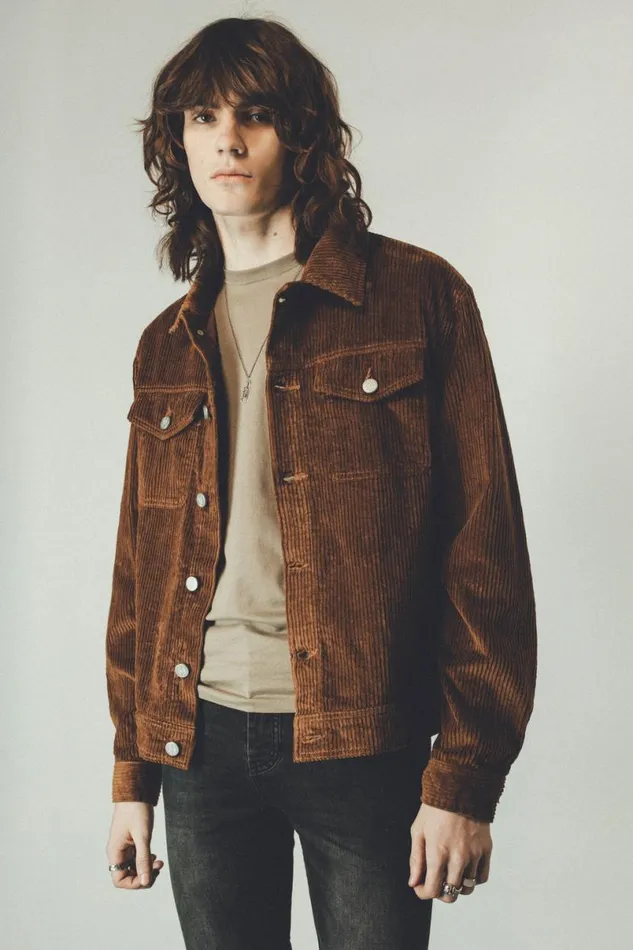 Men Vedder Cord Jacket Tan OTHER JACKETS and COATS