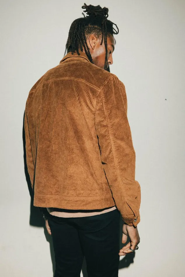 Men Vedder Cord Jacket Tan OTHER JACKETS and COATS