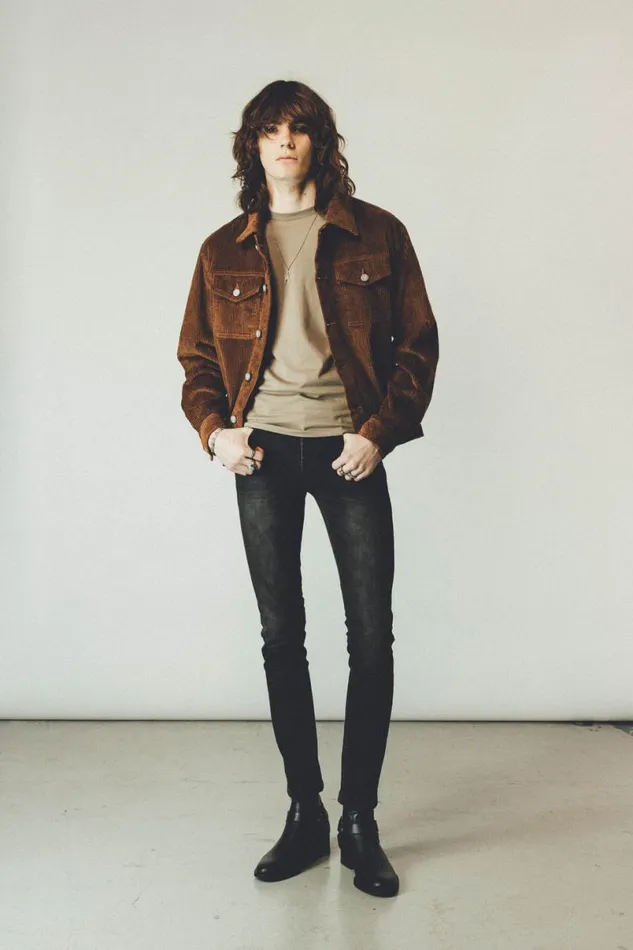 Men Vedder Cord Jacket Tan OTHER JACKETS and COATS