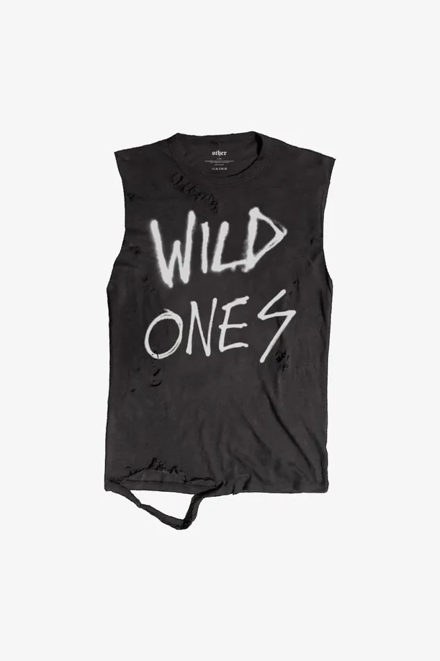 Men Wild Ones Graffiti Thrasher Tank OTHER TANKS and VESTS