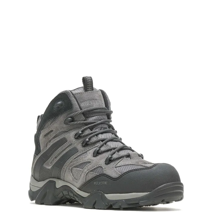 Men Wilderness Composite Toe Boot Charcoal Grey Wolverine Boots