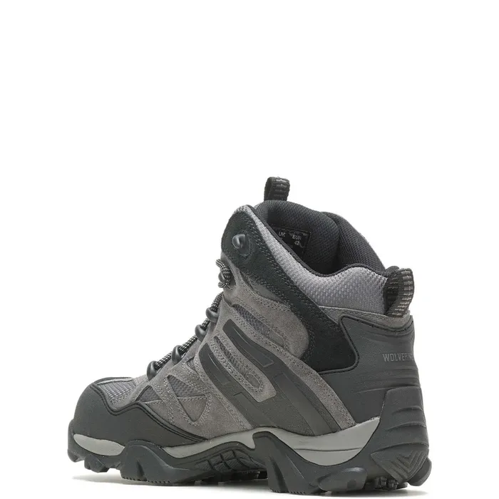 Men Wilderness Composite Toe Boot Charcoal Grey Wolverine Boots