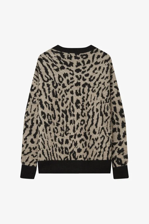 MenWomen Animal Cardigan Beige OTHER KNITWEAR