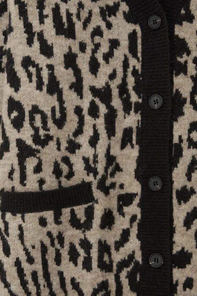 MenWomen Animal Cardigan Beige OTHER KNITWEAR