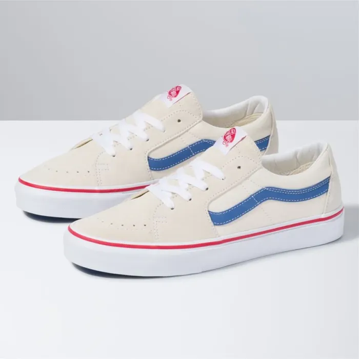 MenWomen Classics Shoes Vans Sk8Low Classic WhiteNavy