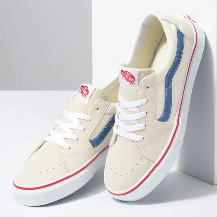MenWomen Classics Shoes Vans Sk8Low Classic WhiteNavy MenWomen Classics Shoes Vans Sk8Low Classic WhiteNavy
