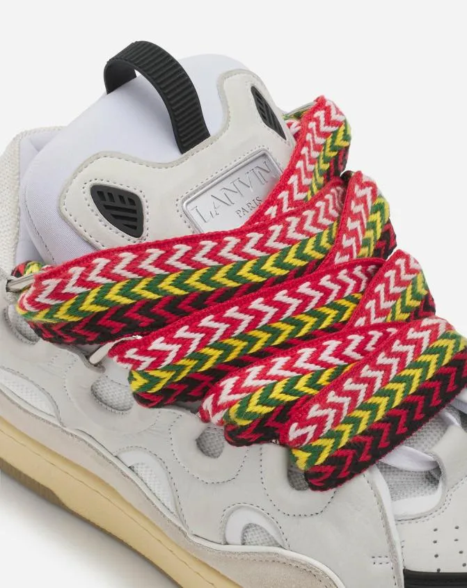 MenWomen Curb Lanvin Leather Curb Sneakers White MenWomen Curb Lanvin Leather Curb Sneakers White