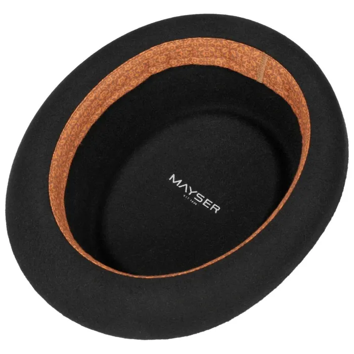 MenWomen Gareth Soft Pork Pie Wool Hat Dark Green Mayser Felt Hats MenWomen Gareth Soft Pork Pie Wool Hat Dark Green Mayser Felt Hats