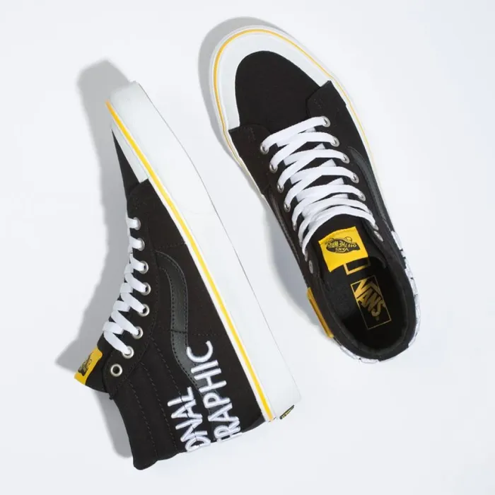 MenWomen National Geographic Sk8Hi Reissue 138 Logo Classics Shoes Vans