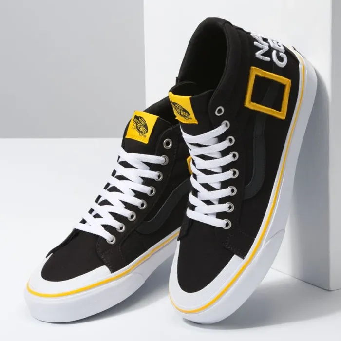 MenWomen National Geographic Sk8Hi Reissue 138 Logo Classics Shoes Vans