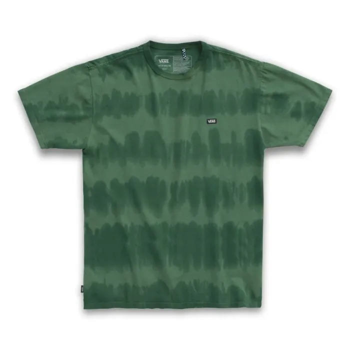 MenWomen Off The Wall Classic Striped Tie Dye Tee Pine Needle TShirts and Tanks Vans