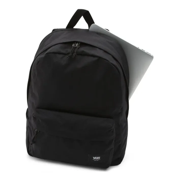 MenWomen Old Skool Plus Backpack Black Ripstop Backpacks and Bags Vans MenWomen Old Skool Plus Backpack Black Ripstop Backpacks and Bags Vans