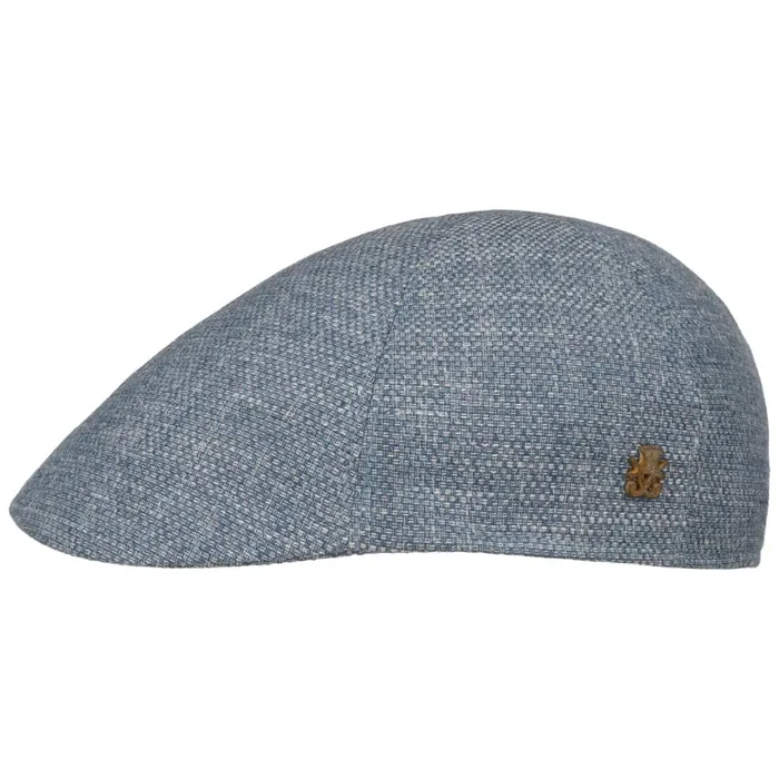 MenWomen Paquito Cotton Flat Cap Zechbauer Blue Mayser Flat Caps