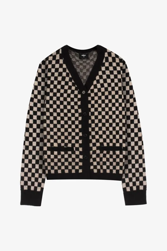 MenWomen Race Flag Cardigan OTHER KNITWEAR