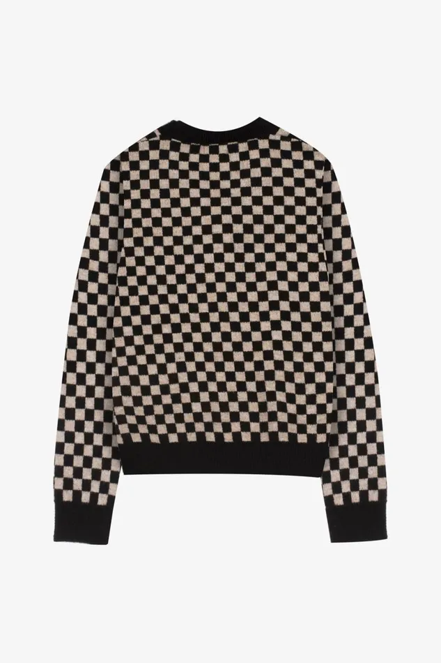 MenWomen Race Flag Cardigan OTHER KNITWEAR