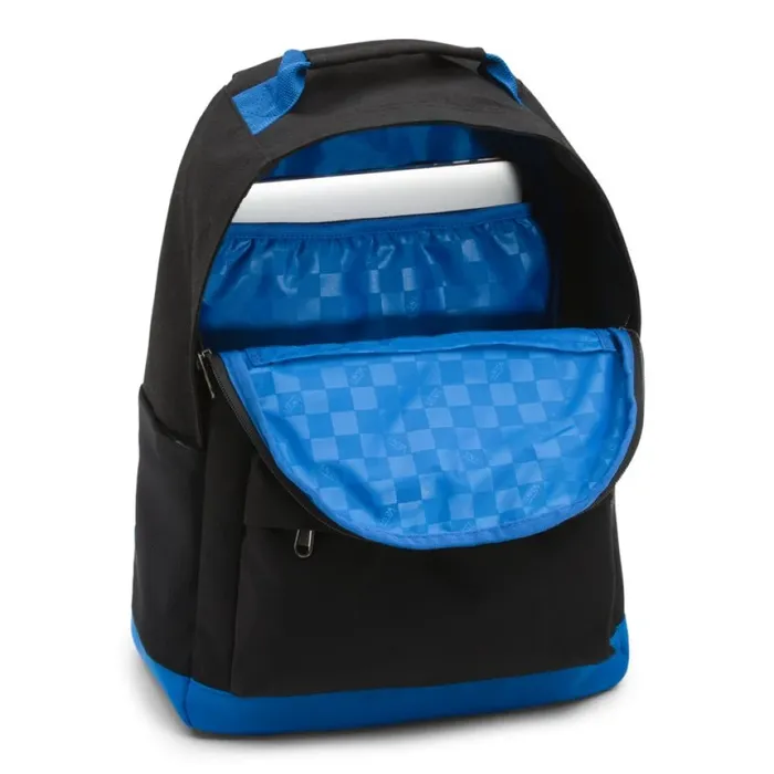 MenWomen Startle Backpack BlackVictoria Blue Backpacks and Bags Vans MenWomen Startle Backpack BlackVictoria Blue Backpacks and Bags Vans