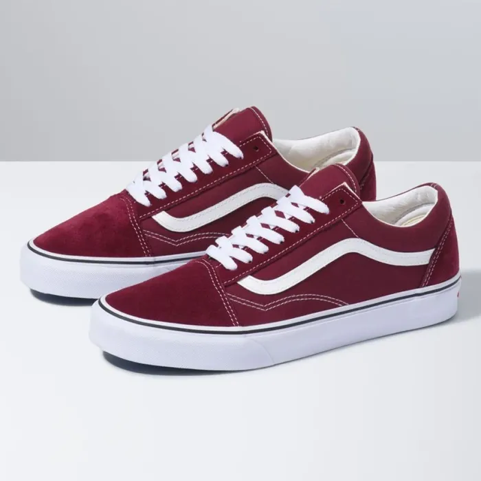 MenWomen Vans Old Skool Port RoyaleTrue White Classics Shoes