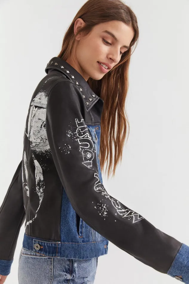 Mickey Mouse Hybrid Quilted Jacket Women Desigual Jackets