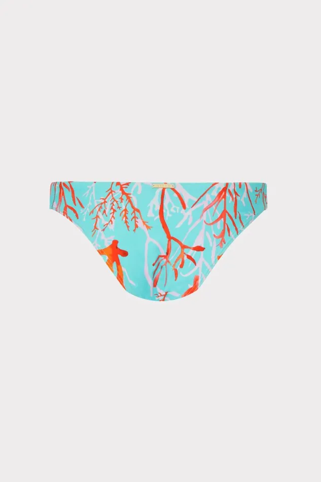 Milly Bikinis Women Margot Bikini Bottom Aqua Multi Milly Bikinis Women Margot Bikini Bottom Aqua Multi