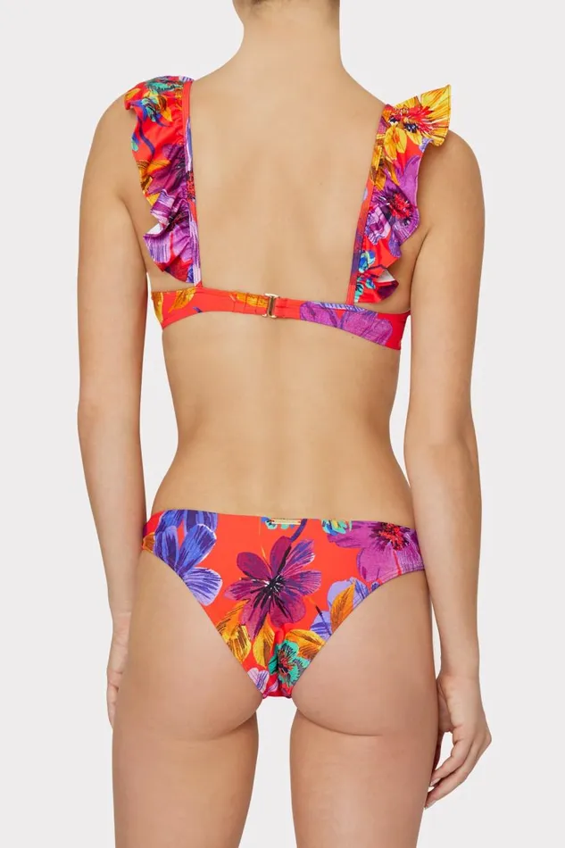 Milly Bikinis Women Margot Bikini Bottom Red Multi Milly Bikinis Women Margot Bikini Bottom Red Multi