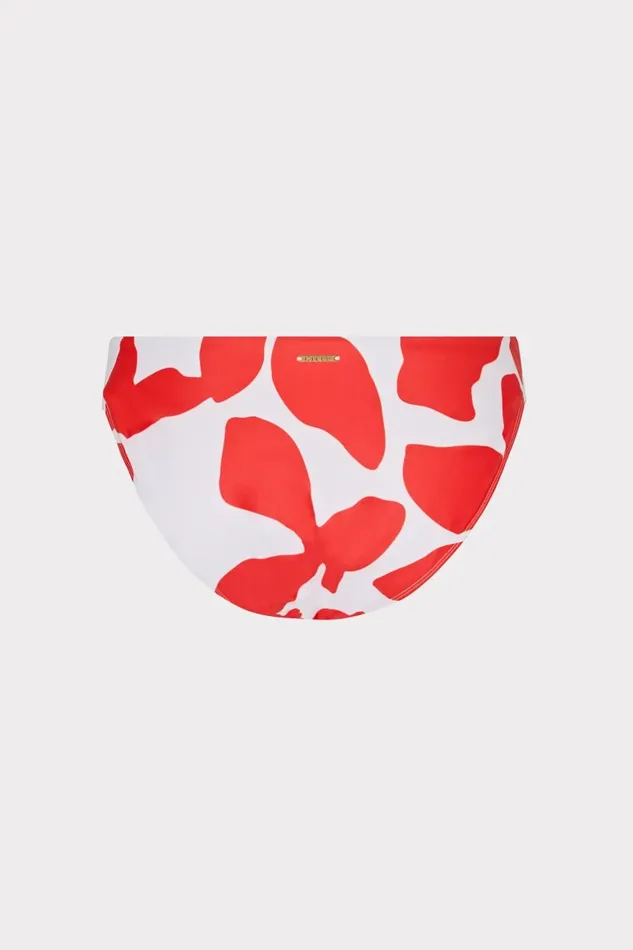 Milly Bikinis Women Margot Grand Foliage Bottom Redwhite Milly Bikinis Women Margot Grand Foliage Bottom Redwhite