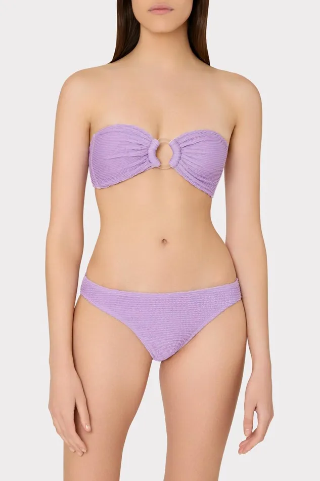 Milly Bikinis Women Venus Bandeau Top Orchid Milly Bikinis Women Venus Bandeau Top Orchid