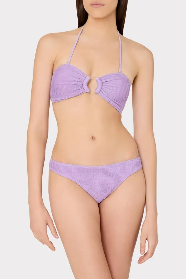 Milly Bikinis Women Venus Bandeau Top Orchid Milly Bikinis Women Venus Bandeau Top Orchid