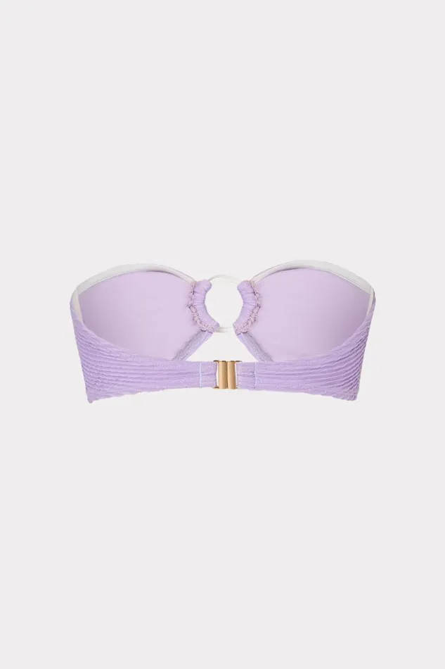 Milly Bikinis Women Venus Bandeau Top Orchid Milly Bikinis Women Venus Bandeau Top Orchid