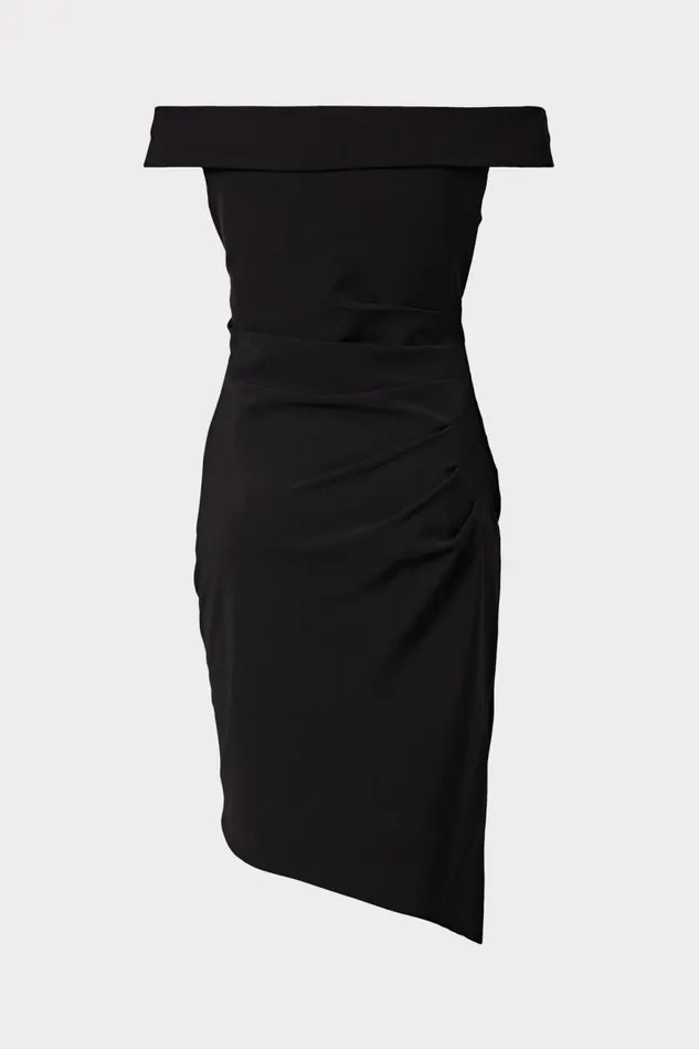 Milly Dresses Women Ally Cocktail Dress Black