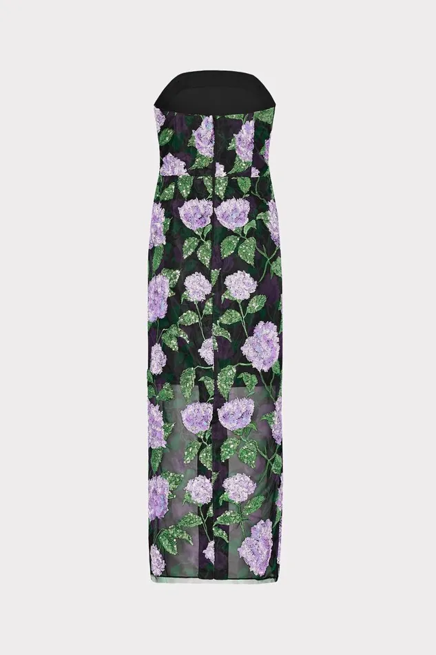 Milly Dresses Women Kait Printed Sequins Dress Lilac Multi Milly Dresses Women Kait Printed Sequins Dress Lilac Multi