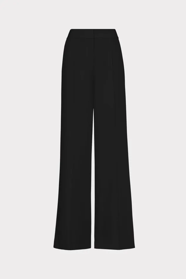 Milly Pants Women Nash Cady Pants Black
