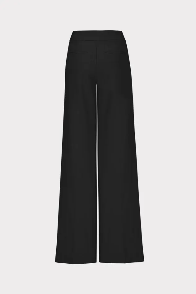 Milly Pants Women Nash Cady Pants Black